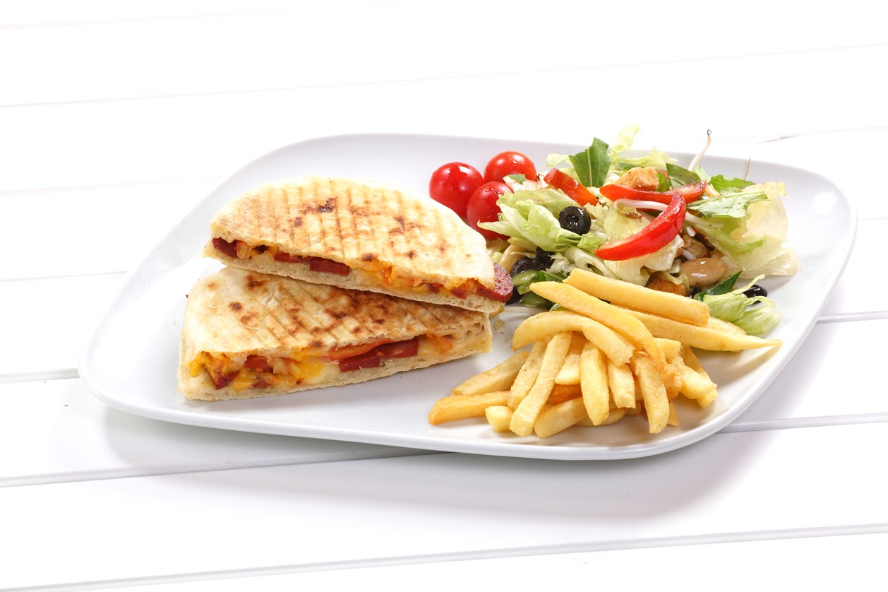 Bazlamadan Tost Pizza Tarifi - 6