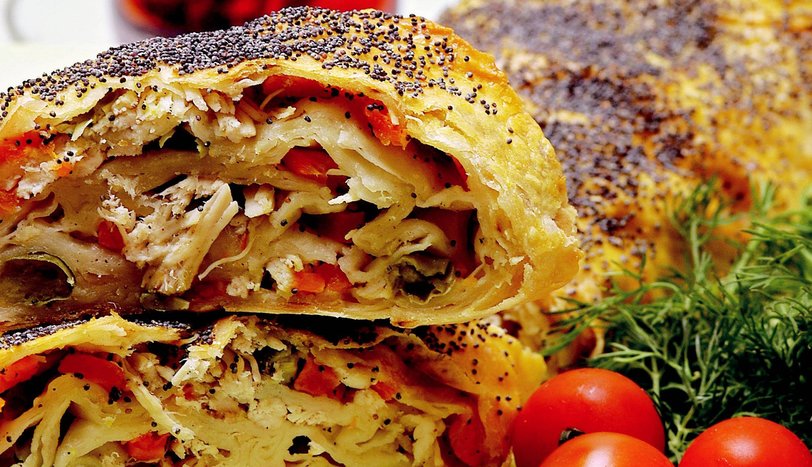 Bezelyeli Tavuklu Börek Tarifi - 7