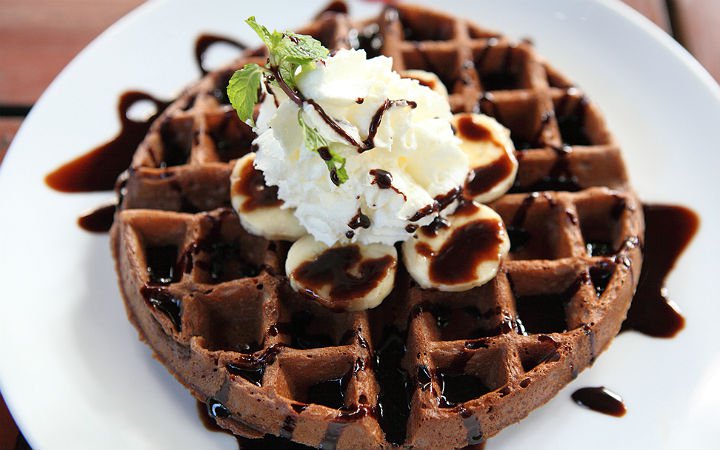 Çikolatalı Waffle Pasta Tarifi - 2