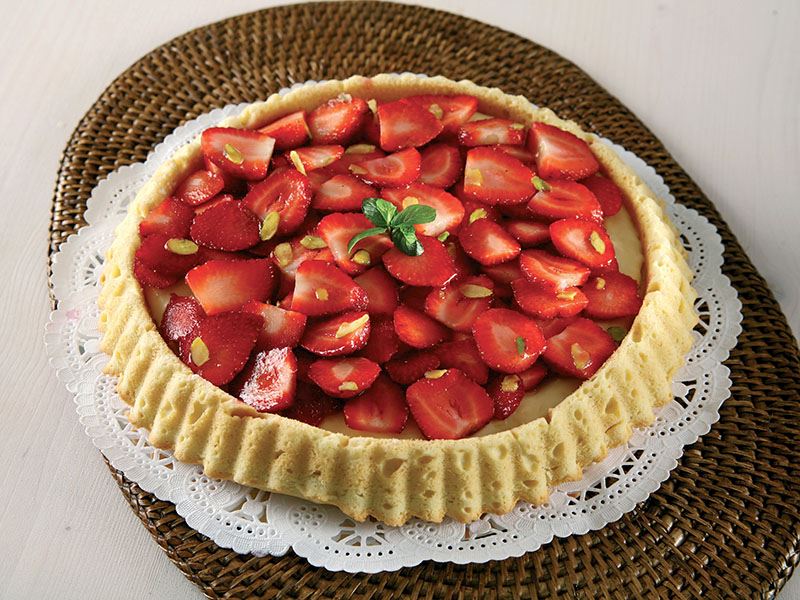 Çilekli Tart Tarifi - 7