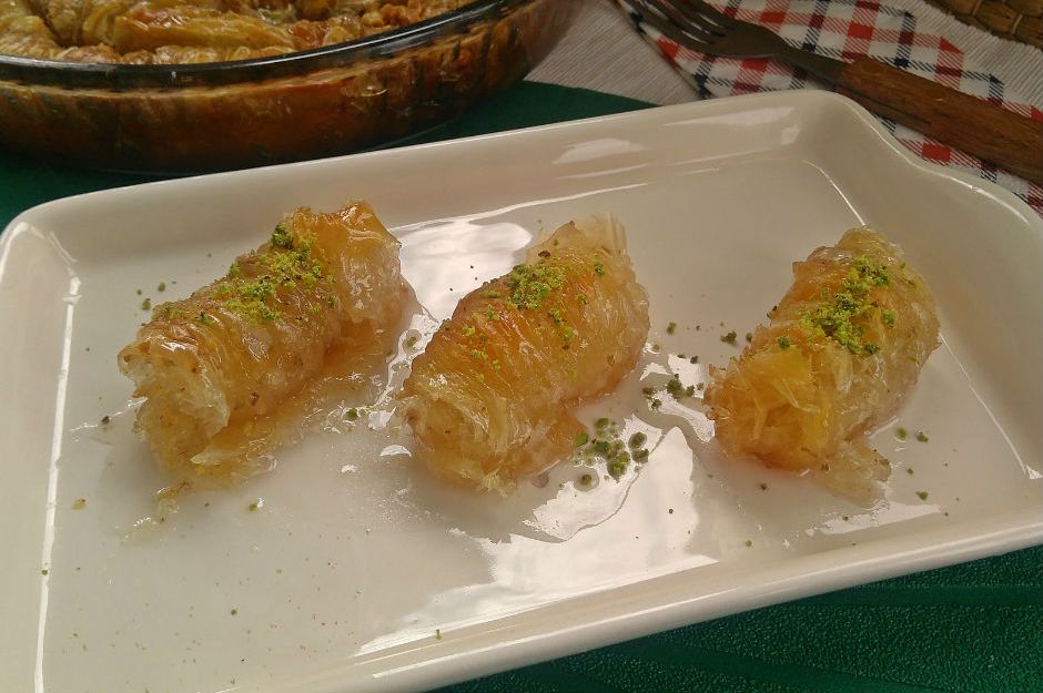 Sütlü Büzme Baklava Tarifi - 1