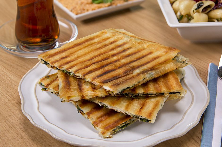 Tost Makinesinde Ispanaklı Gözleme Tarifi - 4