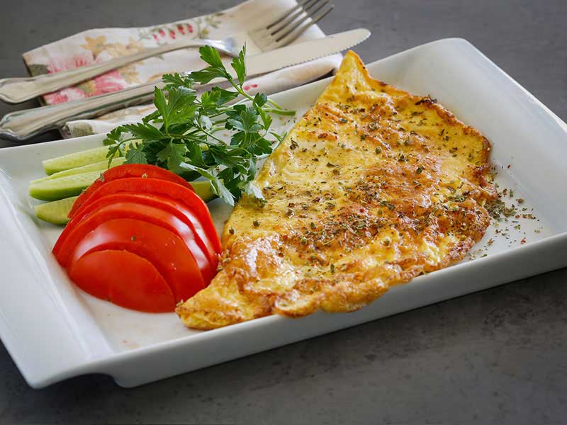 Karışık Omlet Tarifi - 4