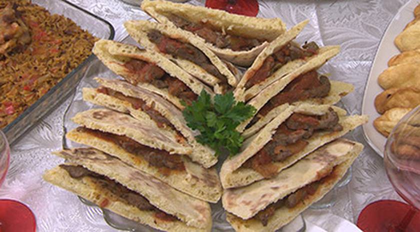 Kaşarlı Bazlama Kebabı Tarifi - 2