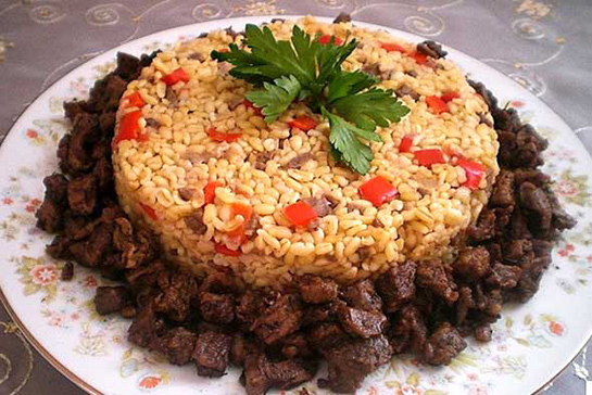 Kavurmalı Bulgur Pilavı Tarifi - 5