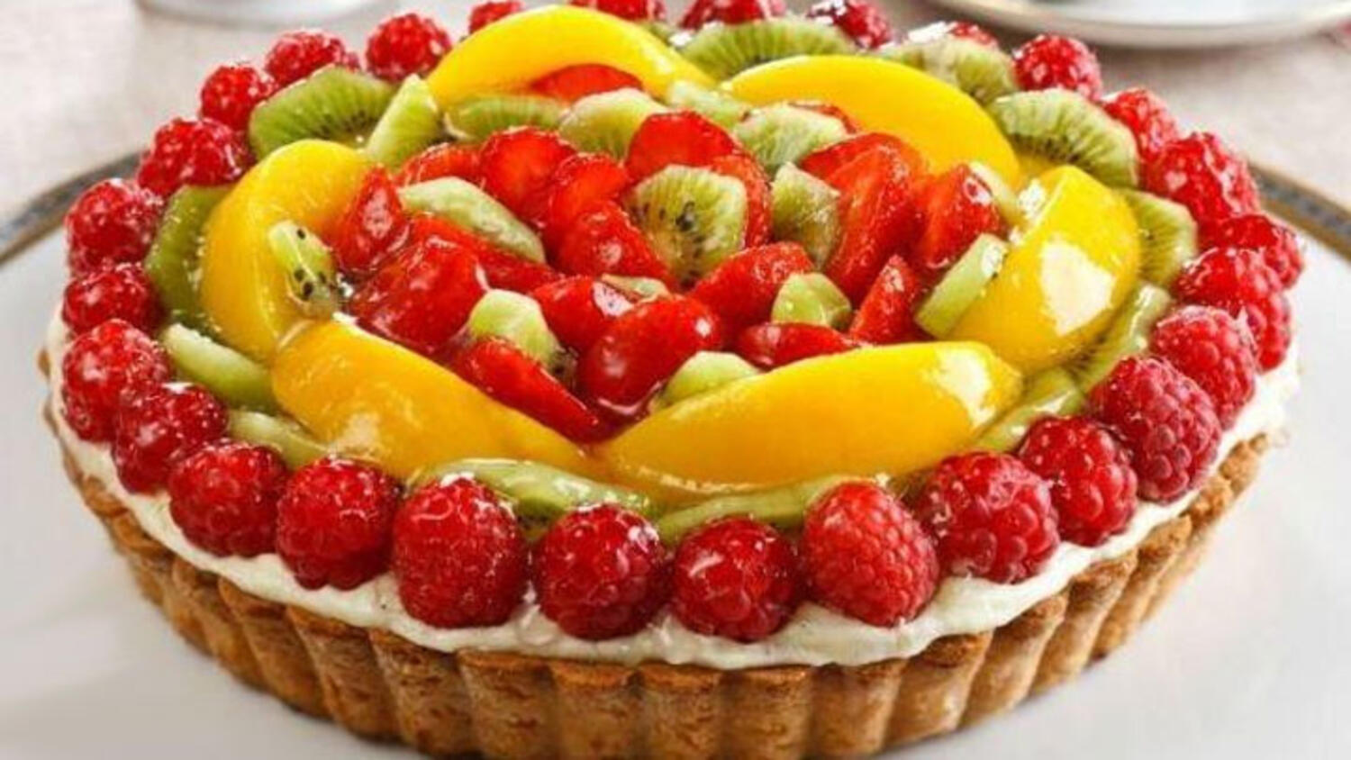 Meyveli Tart Tarifi - 6