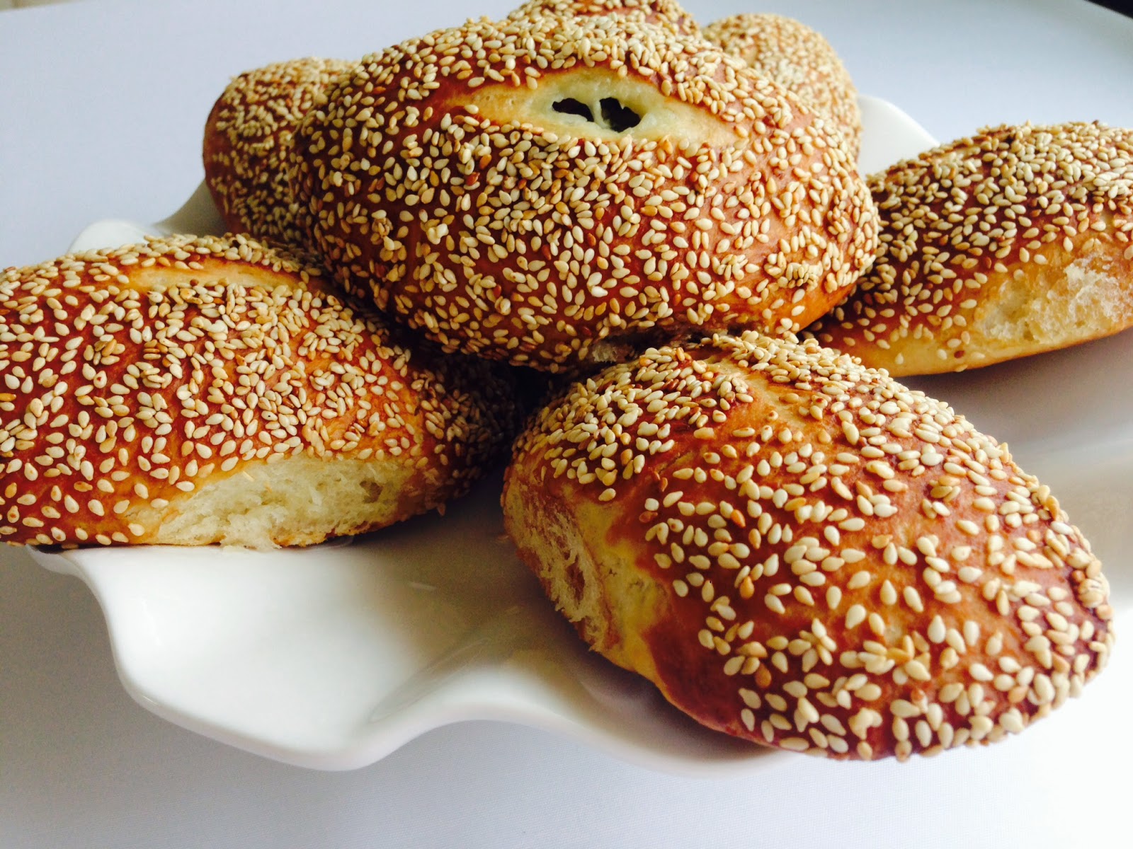 Peynirli Simit Poğaça Tarifi - 7