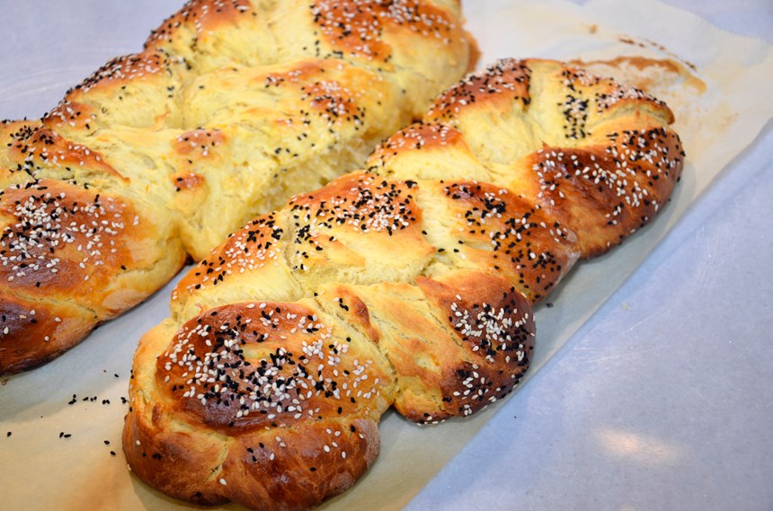 Portakallı Paskalya Çörek Tarifi - 6