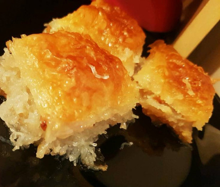 Portakal Sulu Şerbetli 10 Dakikada Tatlı Kadayıflı Baklava Tarifi - 2