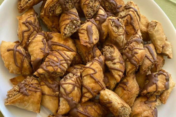 Şekersiz Kuru Baklava Tarifi - 1