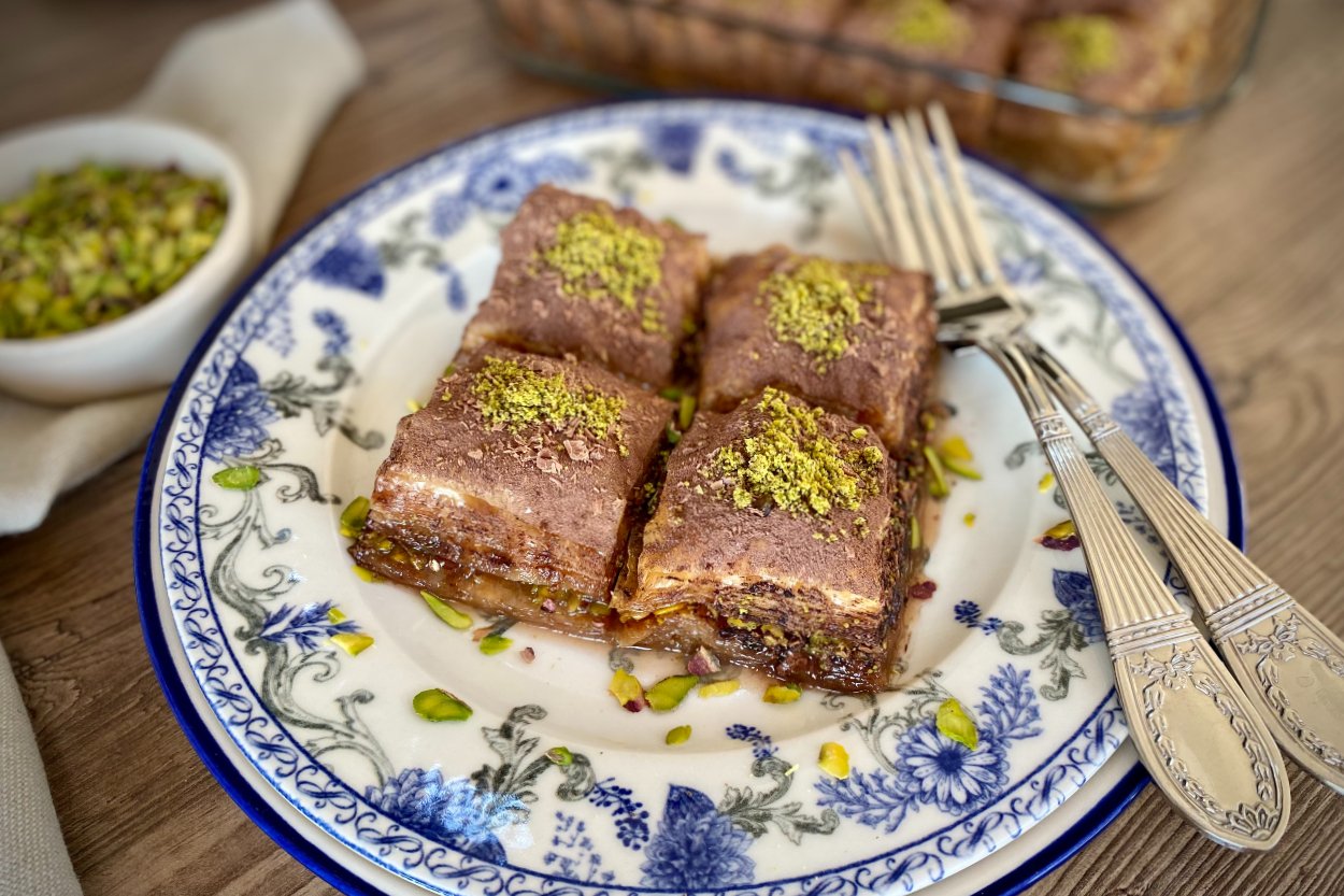 Sütlü Soğuk Baklava Tarifi - 3