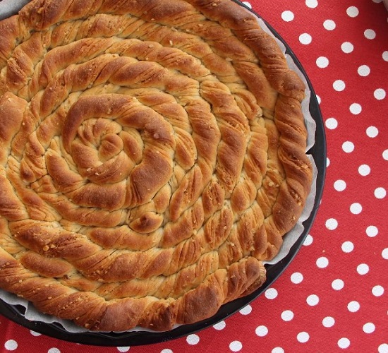 Tahinli Burma Çörek Tarifi - 5