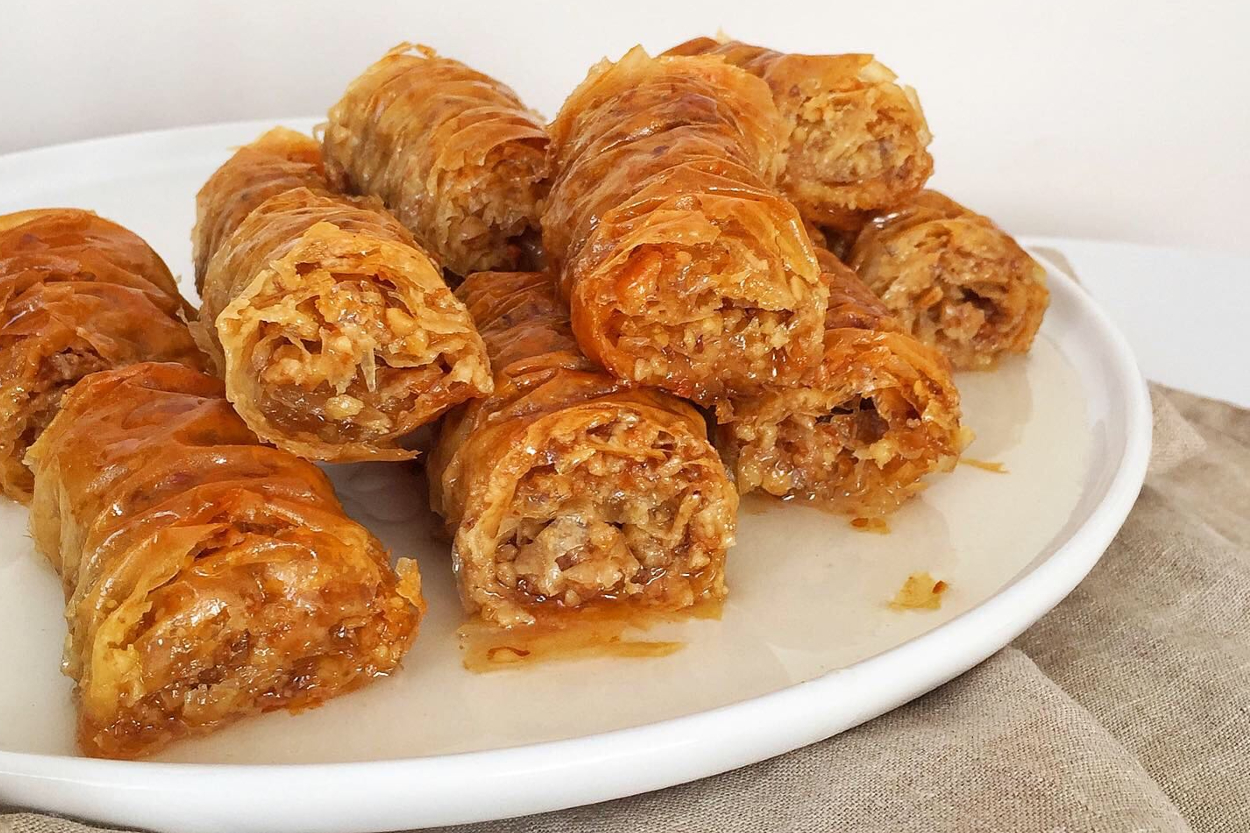 Tahinli Büzme Baklava Tarifi - 2