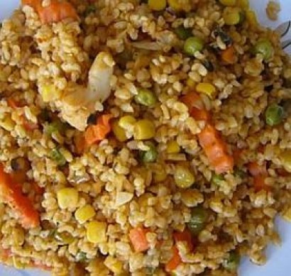 Tavuklu Bulgur Pilavı Tarifi - 5