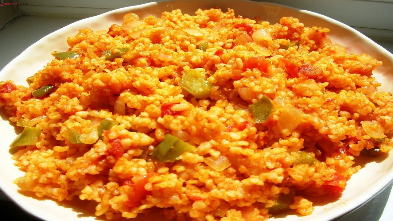 Sebzeli Bulgur Pilavı - 3