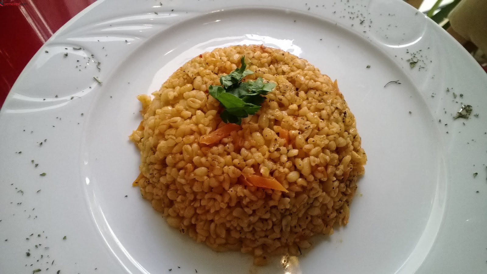 Sebzeli Bulgur Pilavı - 5